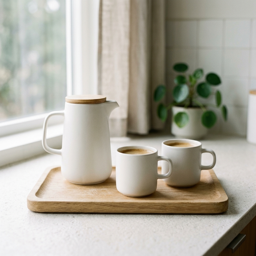 Handmade Ceramic Coffee Set